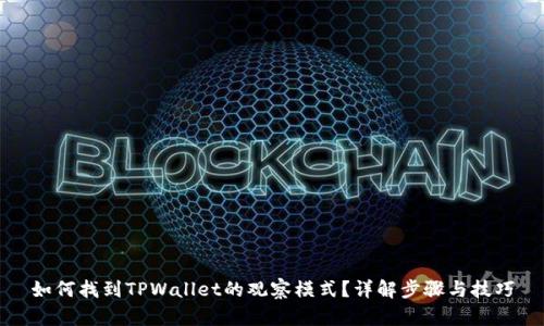 如何找到TPWallet的观察模式？详解步骤与技巧