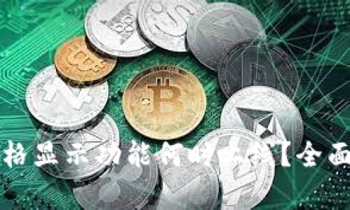 TPWallet价格显示功能何时上线？全面解析与期待