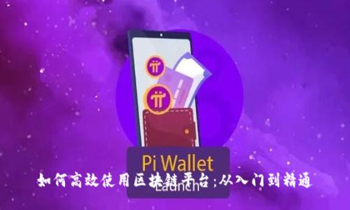 如何高效使用区块链平台：从入门到精通